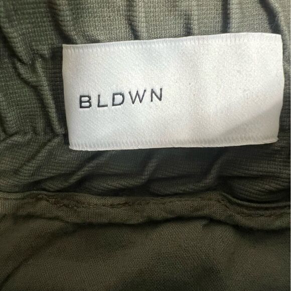 Bldwn drawstring green mens pants small Gorpcore athleisure grunge outdoor - Picture 3 of 11